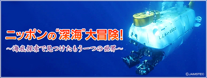 ニッポンの“深海”大冒険！　～海底探索で見つけた もう一つの世界～