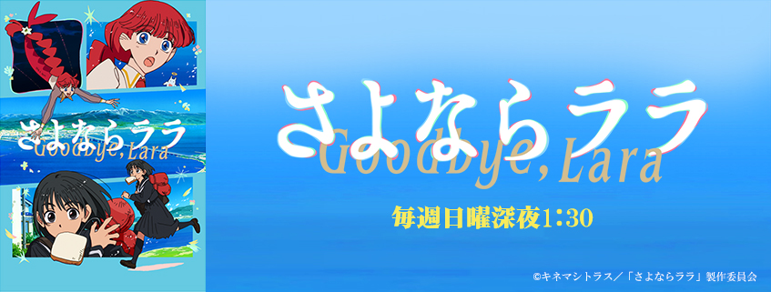 「さよならララ」ホームページ公開しました