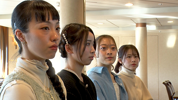 「飛鳥Ⅲ」のショーに向けて