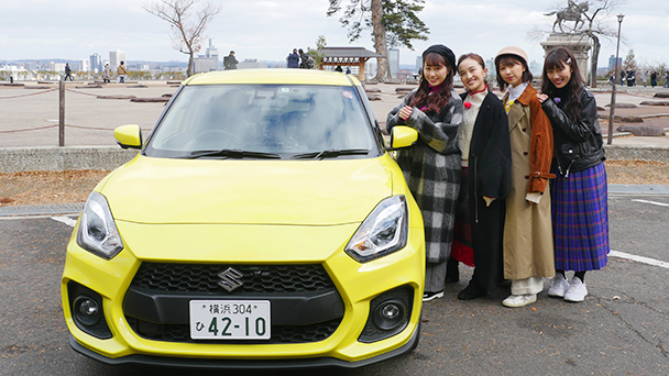 ももいろクローバーｚ 百田夏菜子 玉井詩織 佐々木彩夏 高城れに Suzuki Presents 極上空間 小さなクルマ 大きな未来 Bs朝日