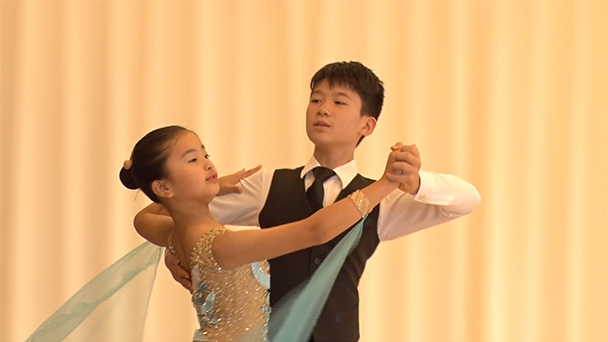 社交ダンス 嶋田虹花ちゃん キッズの晩餐 Bs朝日