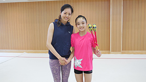 新体操 坪井保菜美 アスリート インフィニティ Bs朝日