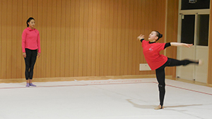 新体操 畠山愛理 アスリート インフィニティ Bs朝日