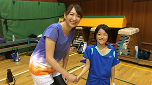 バドミントン 小椋 久美子 アスリート インフィニティ Bs朝日
