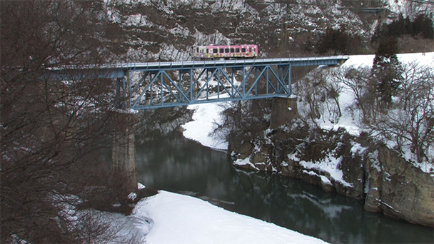 冬の絶景と湯けむりを求めて 鬼怒川 会津 雪見列車の旅 264 新 鉄道 絶景の旅 Bs朝日