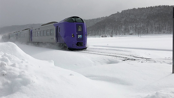 旭川から流氷のオホーツク海へ 北海道 最果ての大雪原を行く 313 新 鉄道 絶景の旅 Bs朝日