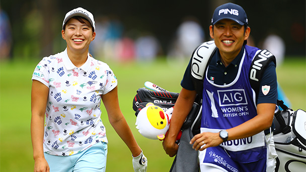 厳選アイテム 2019全英女子オープン優勝 渋野日向子直筆サイン入り18H