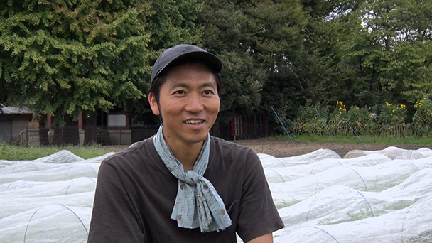 都心で持続可能な農業を<br>「ハスネファーム」　冨永悠さん