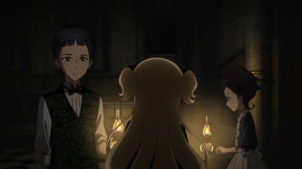 深夜の見回り シャドーハウス Bs朝日