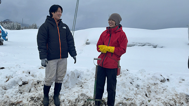 雪国の暮らしに憧れて！家族で育てる雪下にんじん