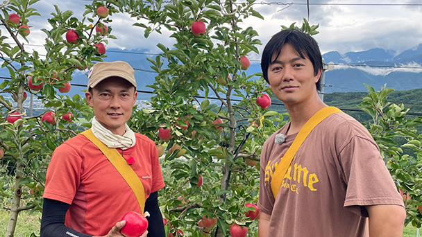 山に魅せられて就農！憧れだった移住ライフを満喫するりんご農家！