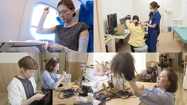 ウイッグ・<ruby><rb>刺繍</rb><rp>（</rp><rt>ししゅう</rt><rp>）</rp></ruby>・医療支援～看護師の不思議な生き方～