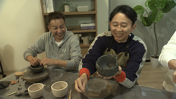陶芸で植木鉢作りに挑戦