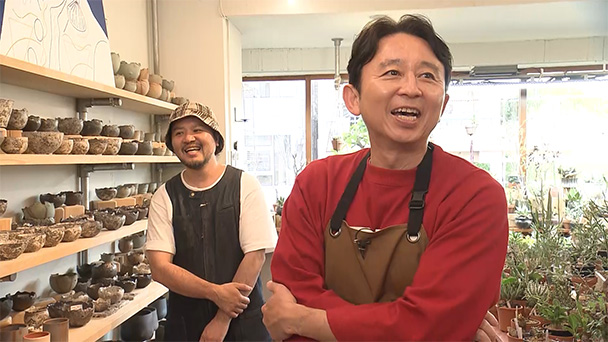 陶器鉢で現地風仕立て！高円寺の園芸店へ