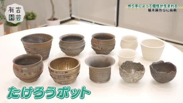 有吉弘行、我が家・坪倉、納言・安部が陶芸で植木鉢作りに挑戦！個性