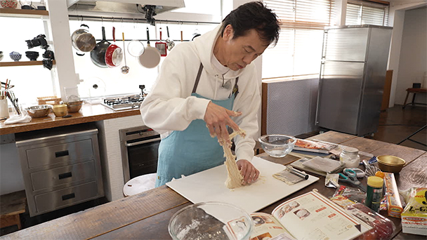 自炊14　手作りパンとミニコース作りに挑戦