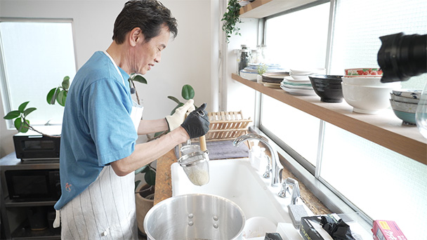 自炊67　手作り塩ラーメン